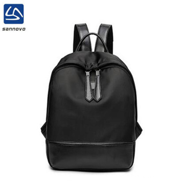 2019 Fashion Custom Nylon Dry Boy School Bag Men Leather Backpack